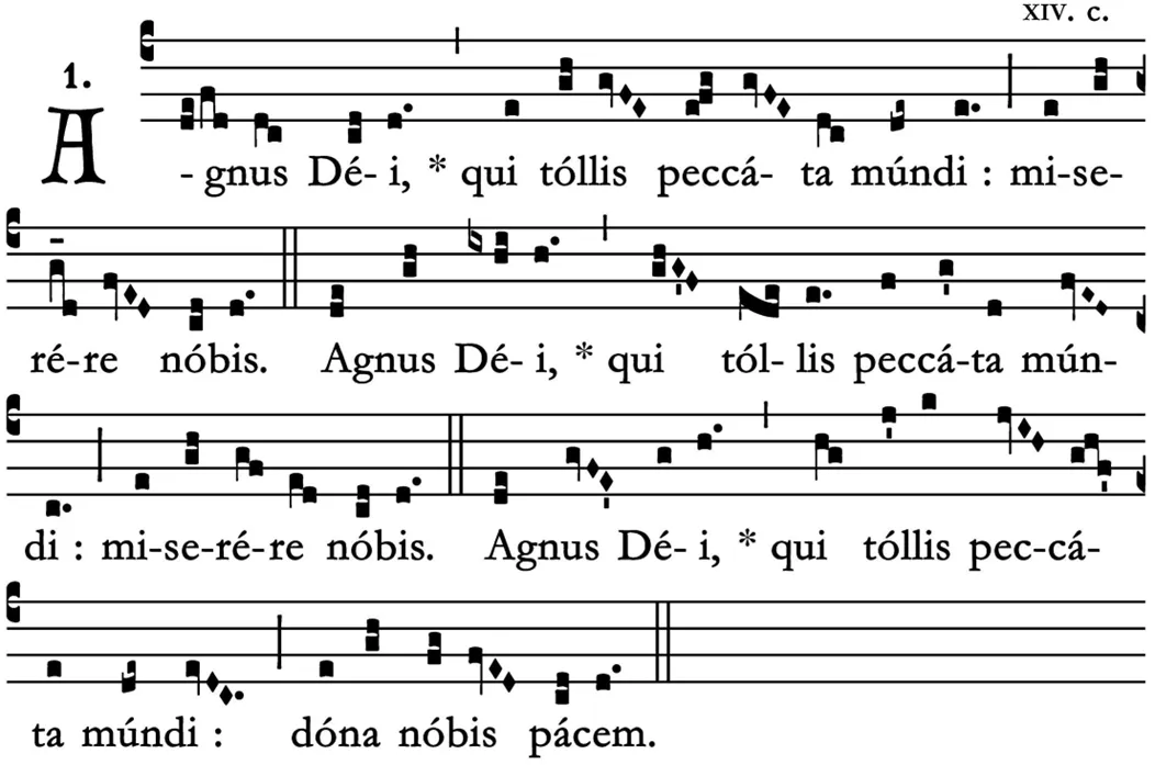 Agnus Dei — sheet music 1/1