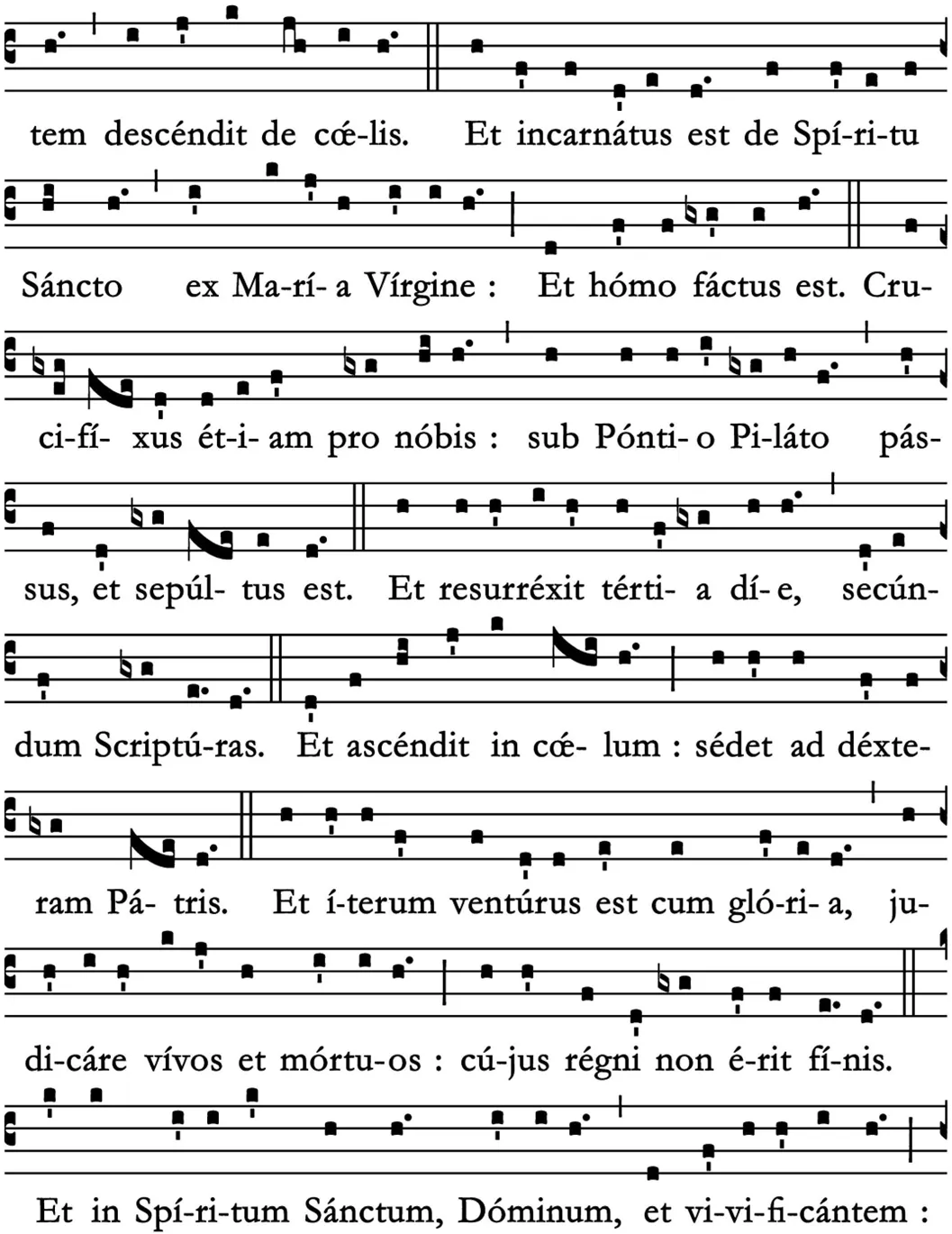 Credo — sheet music 2/3