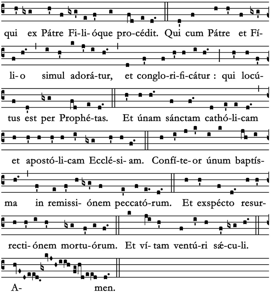 Credo — sheet music 3/3