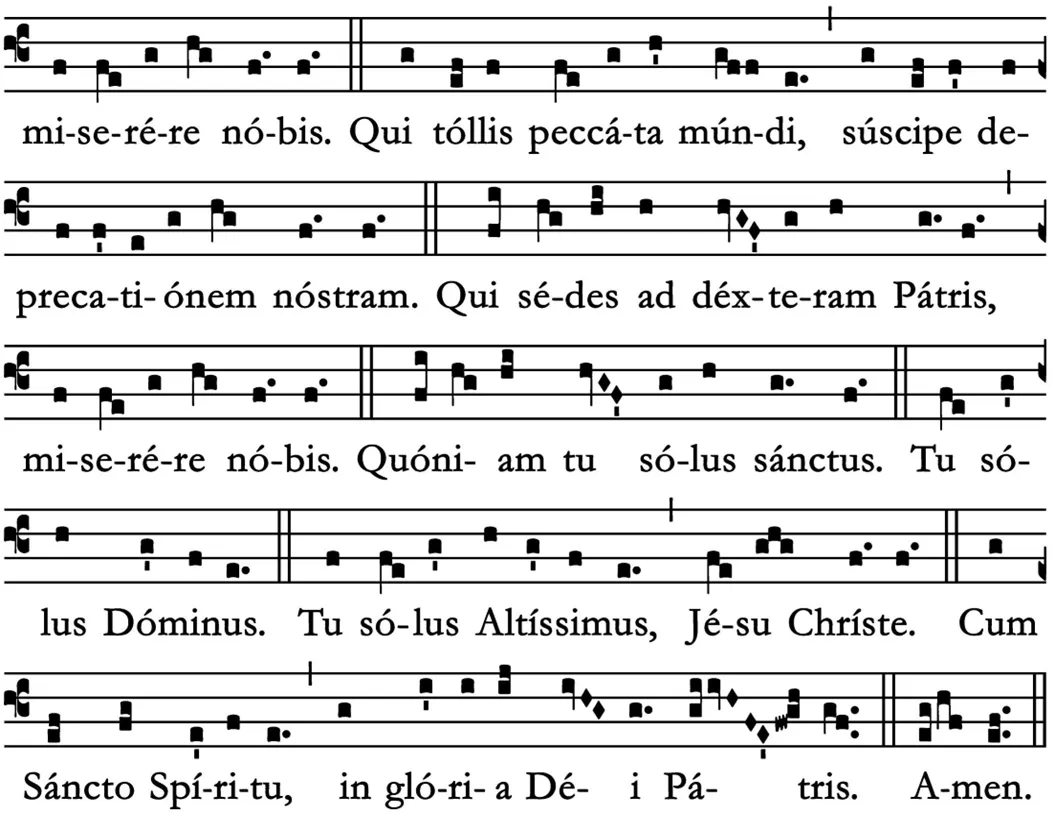 Gloria — sheet music 2/2